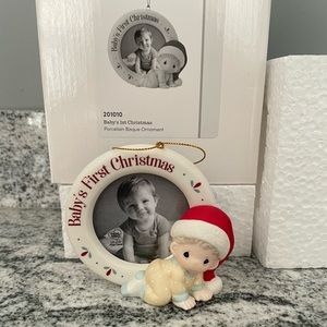 Precious Moments Baby’s First Christmas Ornament